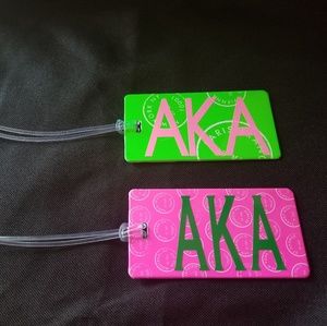 Alpha Kappa Alpha Sorority  Luggage Tags